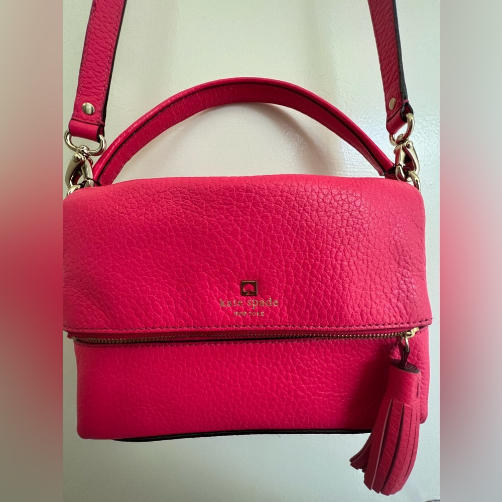 Hot Pink Kate Spade Mini Carmen Crossbody